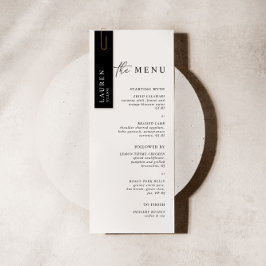 Black Empfang Mini Guest Visitenkarte 6 in 1 Ankündigung