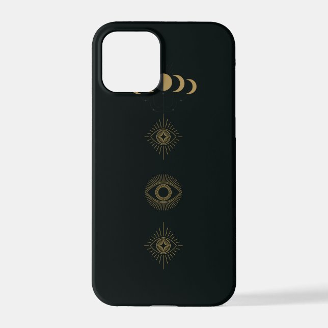 Black Evil Eye Phone Case  iPhone Hülle (Rückseite)