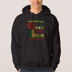 Black Excellence Afro Black Pride African Black Hi Hoodie