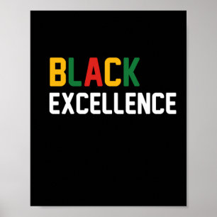 Black Excellence Black Proud Poster