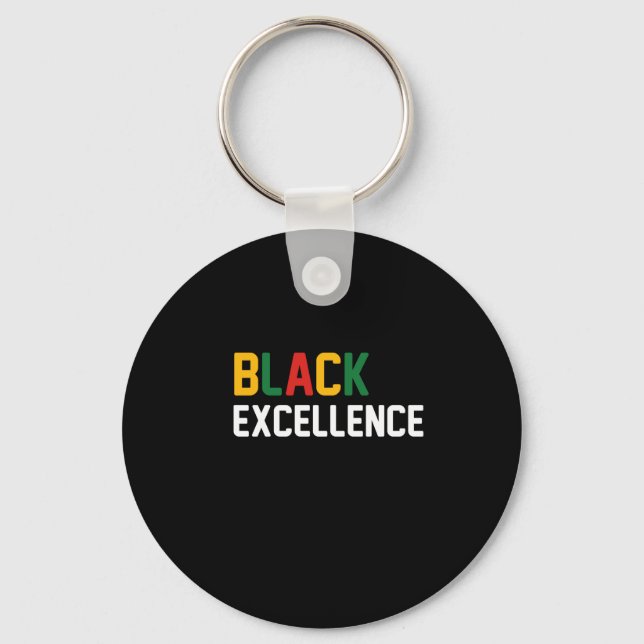 Black Excellence Black Proud Schlüsselanhänger (Vorderseite)