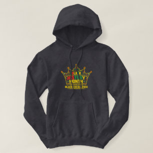Black Excellence Krone – Schwarzer Geschichtsmonat Hoodie