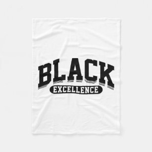 Black Excellence Proud American Black Hist Fleecedecke