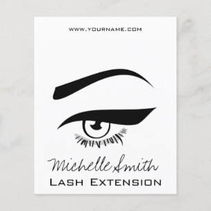 Black Eyeliner lasche extension henna bilden Icon Flyer