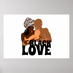 Black Family Brown Liebe Black Liebe Poster