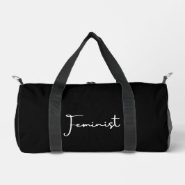 Black Feminist Gym Bag - Macht eure Arbeit Duffle Bag