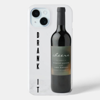 BLACK FLASCHE DRANK IT IN SCHWARZ ..iPhone / iPad  Case-Mate iPhone Hülle