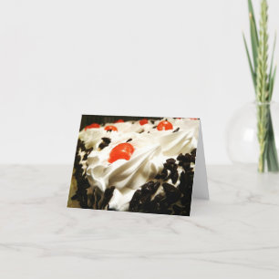 Black Forest Cake Karte