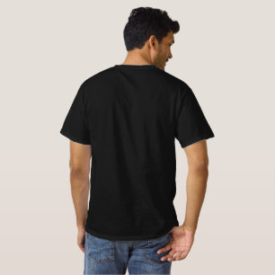 Black Formal Round Neck T - Shirt: Zeitlose Elegan T-Shirt