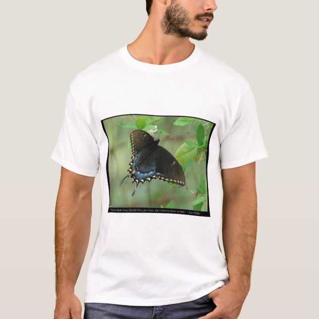 Black Frack Butterfly - Liebe Geschenke & Bekleidu T-Shirt (Vorderseite)