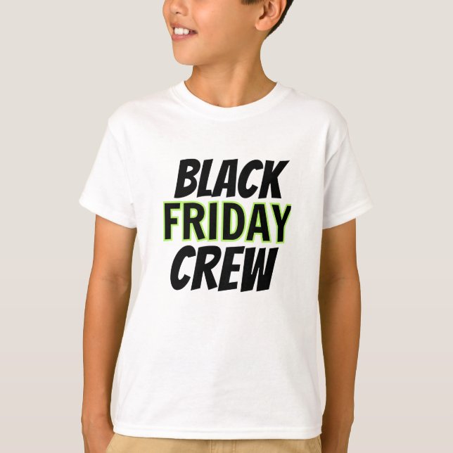 Black Friday Crew T-Shirt (Vorderseite)