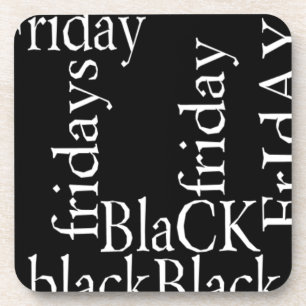 Black Friday Design Getränkeuntersetzer