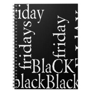 Black Friday Design Notizblock