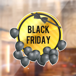 Black Friday Fensteraufkleber