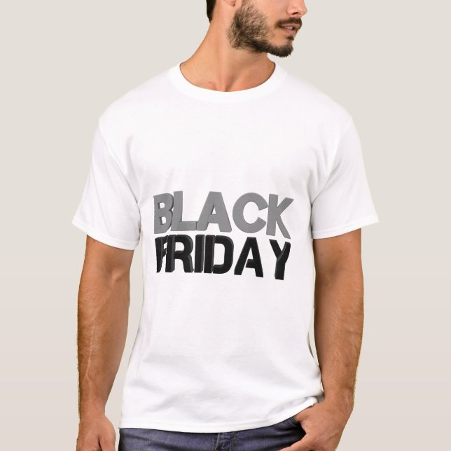 Black Friday - Fette Verkaufsdesign. T-Shirt (Vorderseite)