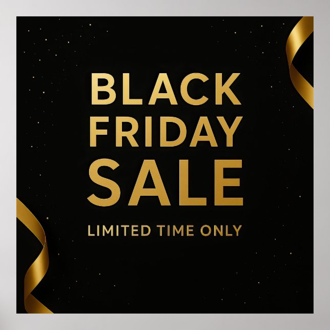 Black Friday  Poster (Vorne)
