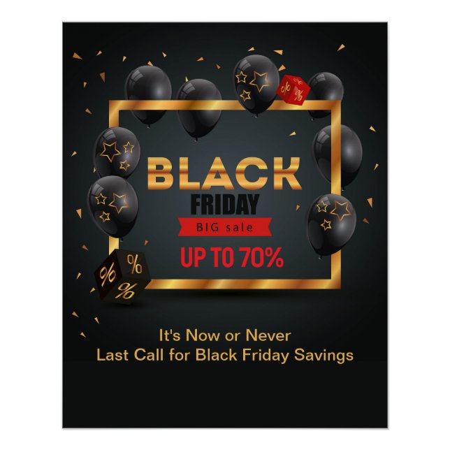 Black Friday  Poster (Vorderseite)