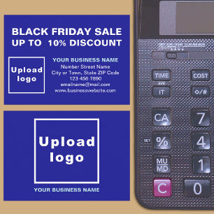 Black Friday Sale auf Blue Enclosure Card Begleitkarte