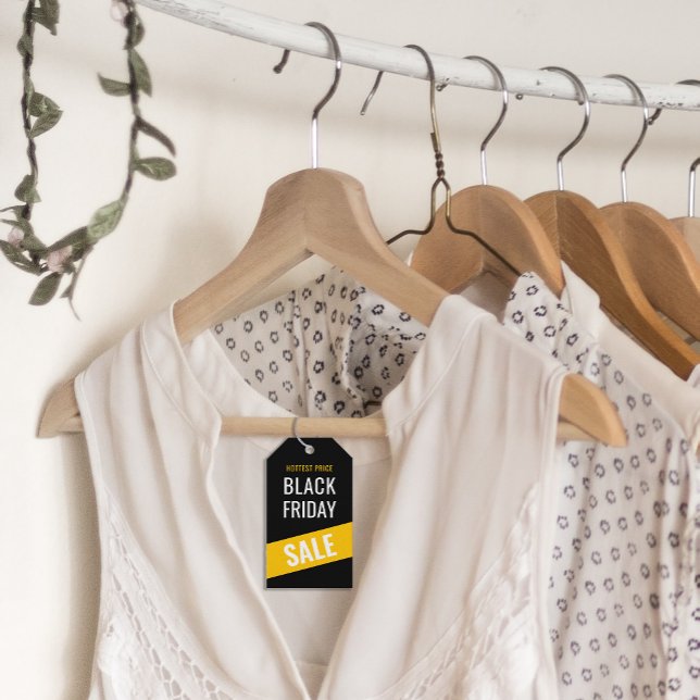 Black Friday SALE Closing Hang Price Tag Geschenkanhänger (Black Friday SALE Clothing Hang Price Tag)