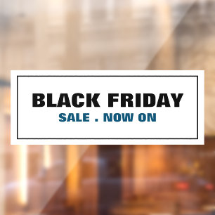 Black Friday Sale Fensteraufkleber