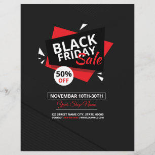 Black Friday Sale Flyer