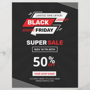 Black Friday Sale Flyer