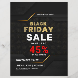 Black Friday Sale Flyer