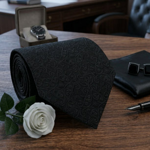 Black Funeral Paisley remains the same as it is a Krawatte