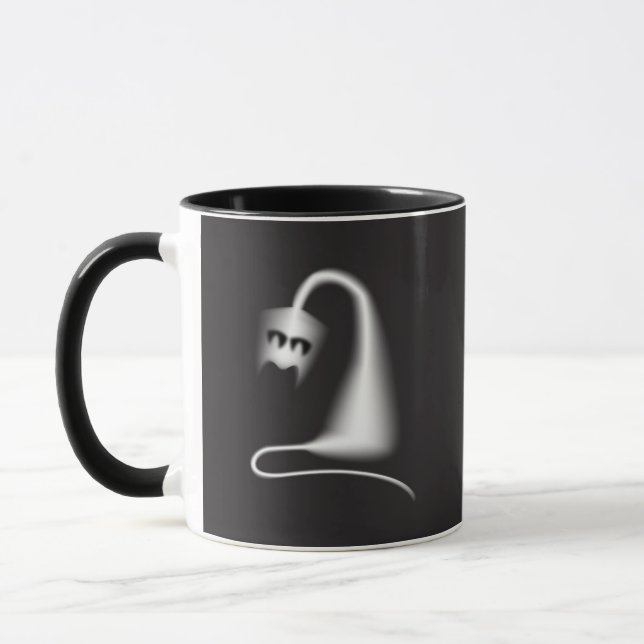 Black ghost cat tasse (Links)