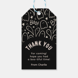 Black Ghosts Niedlich Vielen Dank Geschenkanhänger
