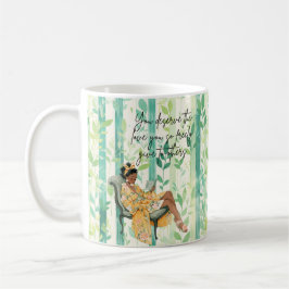 Black Girl Cosy Reading Kaffeetasse