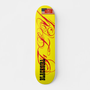 BLACK GIRL FLIY Skateboard, 7¾ Zoll Deck Skateboard