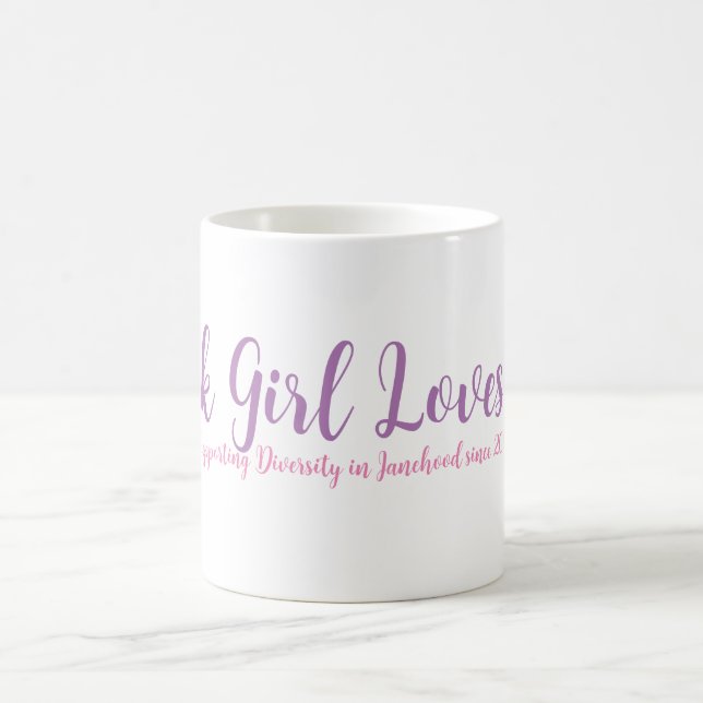 Black Girl Lieben Jane Classic Tasse (Mittel)