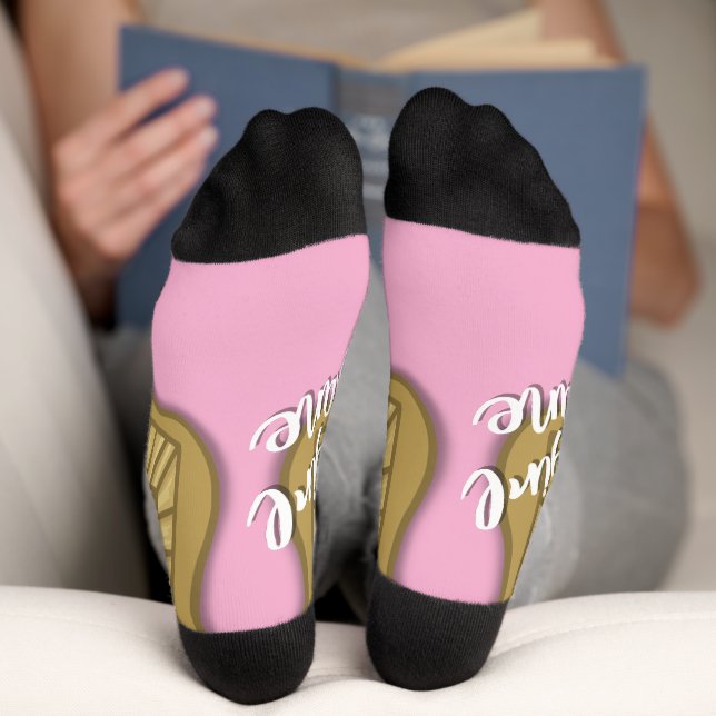 Black Girl Lieben Jane Socks Socken (Unterseite)