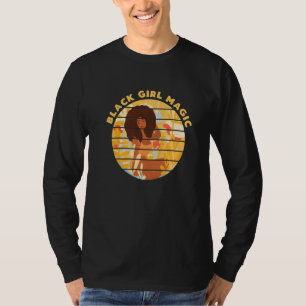 Black Girl Magic Afro Diva Melanin Queen T-Shirt