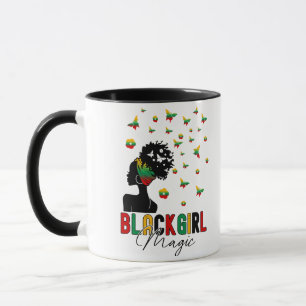 Black Girl Magic Afro Frau Tasse