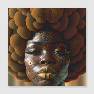 Black Girl Magic Birthday Sista Melanin Frau Magnetkarte