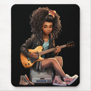 Black Girl Magic Birthday Sista Melanin Frau Mousepad