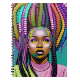 Black Girl Magic Birthday Sista Melanin Frau Notizblock