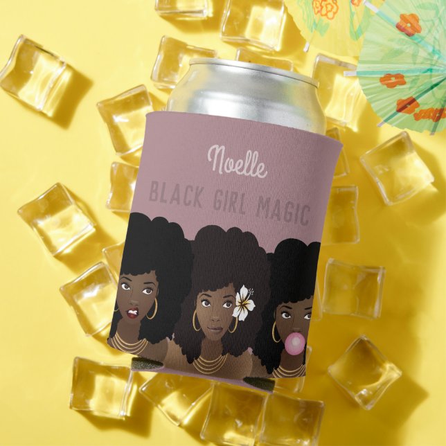 Black Girl Magic, Black Women Schwester Freunde Dosenkühler (In Situ Sommer)