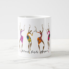 Black Girl Magic Jumbo-Tasse