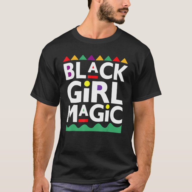 Black Girl Magic Shirts For Women Girls Kids Afric (Vorderseite)