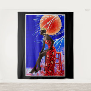 Black Girl Magic Wandteppich