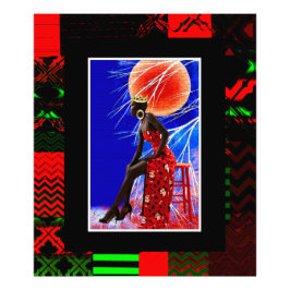 Black Girl Magic Wandteppich Fotodruck