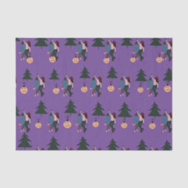 Black Girl Magic Weihnachtswrapping Paper Seidenpapier