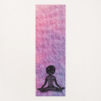 Black Girl Magic Yogamatte