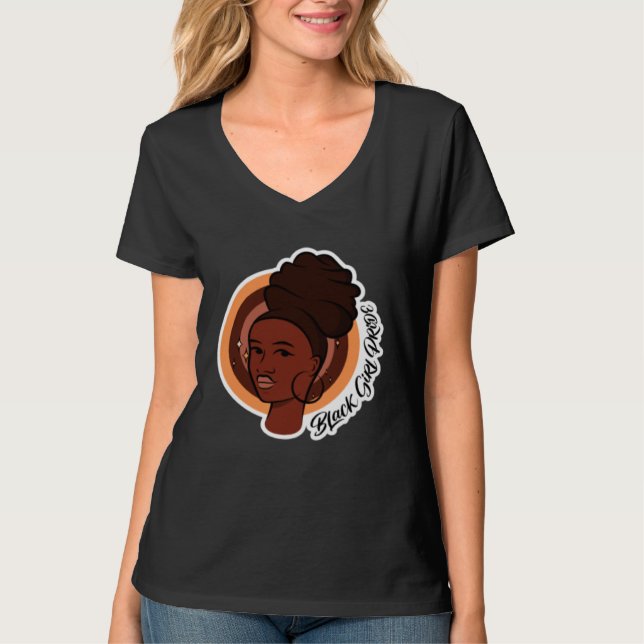 Black Girl Pride T-Shirt (Vorderseite)