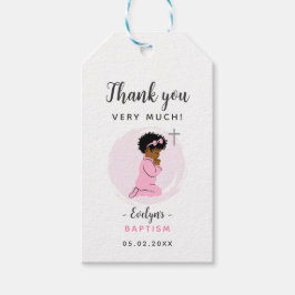 Black Girl Taufe Vielen Dank, dass Sie Tag mit Cro Geschenkanhänger