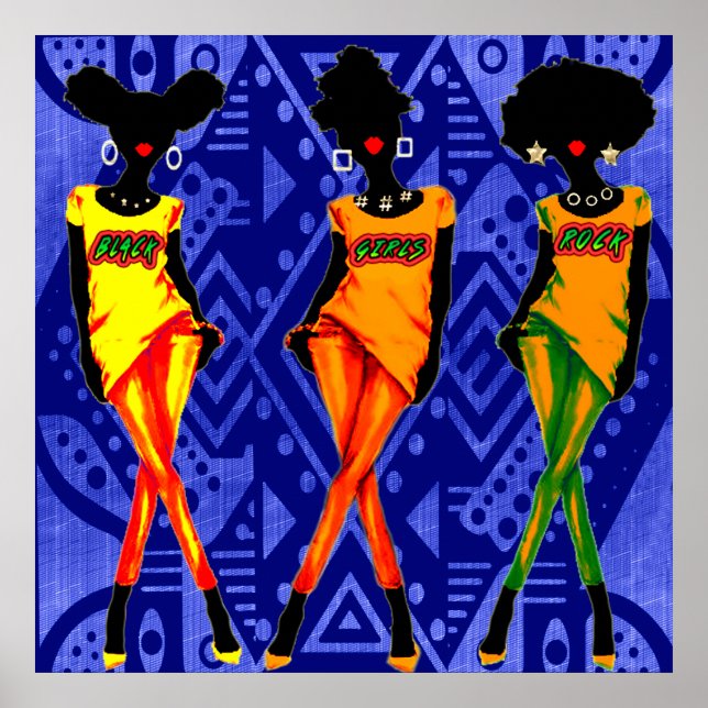 Black Girls Magic Poster (Vorne)