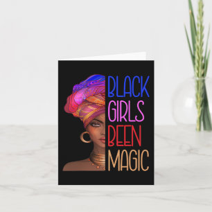 Black Girls waren die magische amerikanische König Karte